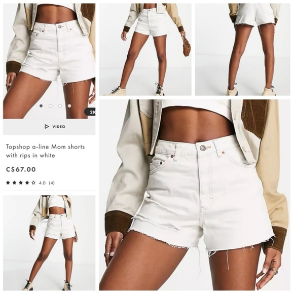 Topshop Mom Shorts - Picture 11 of 11